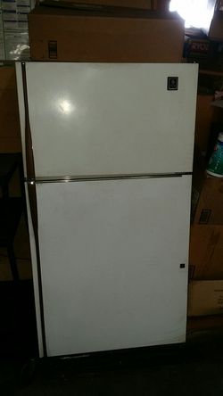 GE refrigerator.