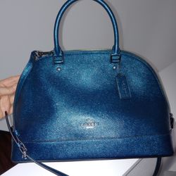 Teal Coach purse/handbag