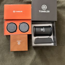 Tumbler Rolling Knife Sharpener With Whetstone 