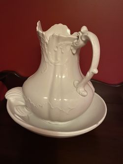 Porcelain pitcher