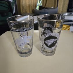 Set of 2 Game of Thrones Glasses