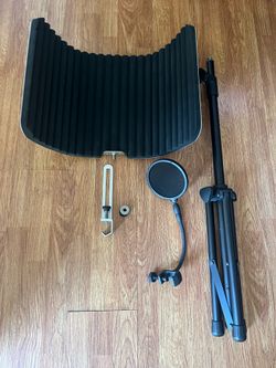 Mic Stand Kit with pop filter