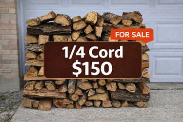 Oak, Hard Wood, Chimney Firewood, Delivered & Stacked 