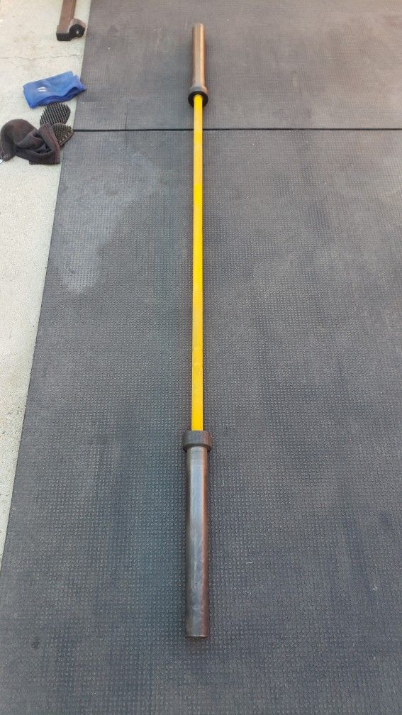 Yellow Olympic Barbell (45lb)