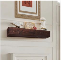 Brand New Rustic Brown 60”x8”x6” Fireplace Mantel