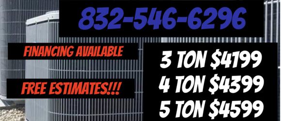 NEW LOWER PRICE 16 SEER AC AND HEATING SYSTEMS!!