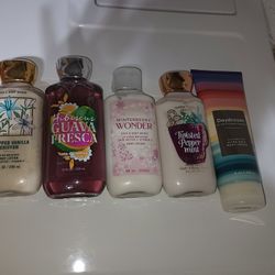 Bath & Body Work's Full Size Bottles 