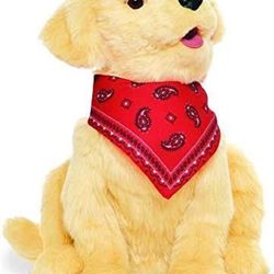 Ageless Innovation Joy For All - Companion Pets Golden Pup Lifelike & Realistic Brown