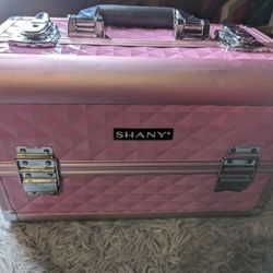 Shany Pink Makeup Case 