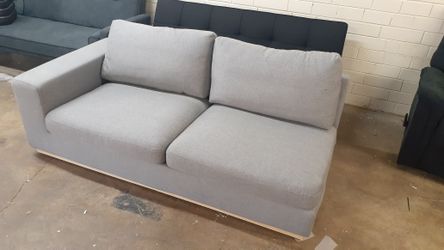 Modern sofa gray color 72 wide 22 high