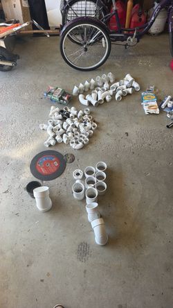 1-1/2" - 2" - 3" random pvc schedule 40 DWV fittings