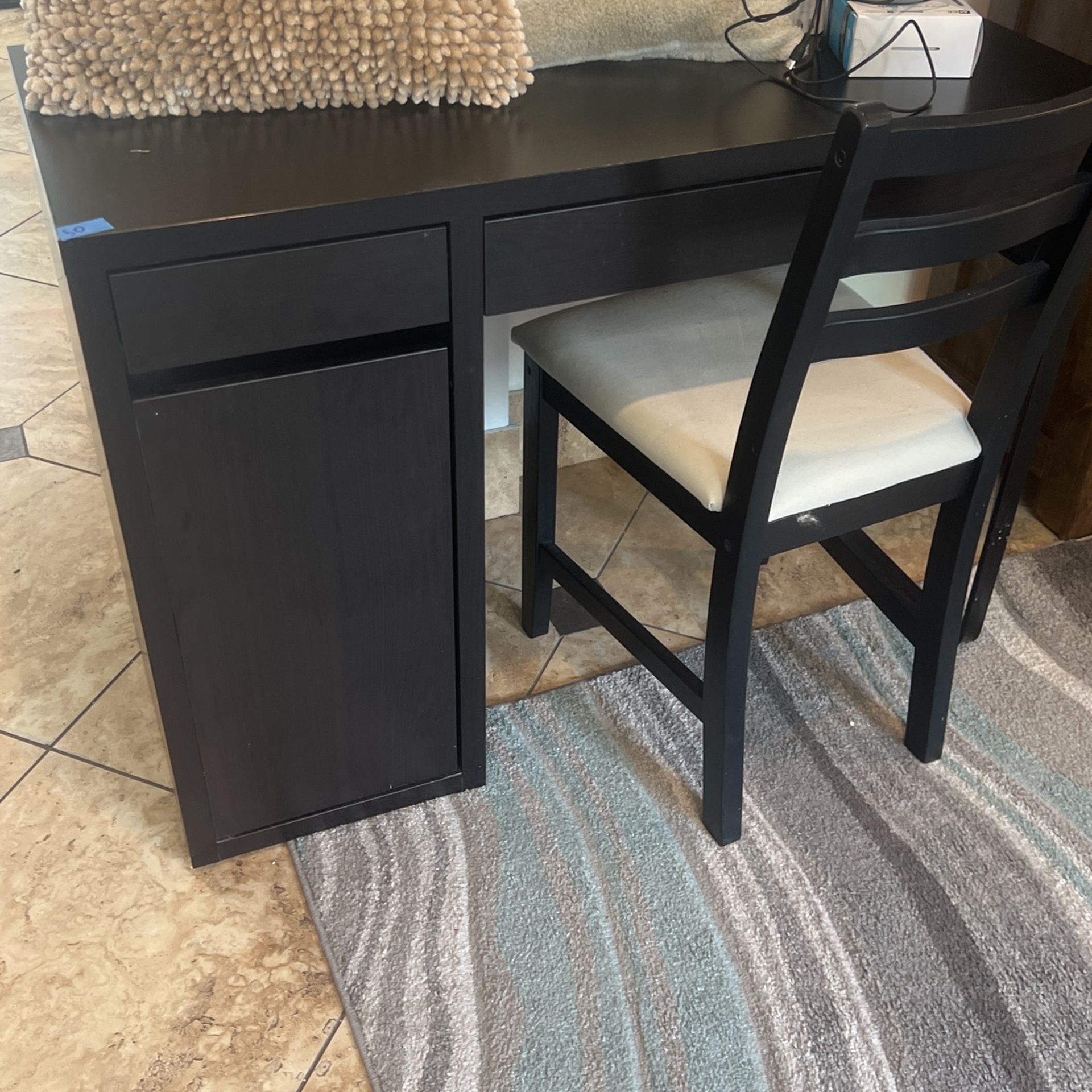 Desk And Chair
