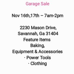 Garage Sale