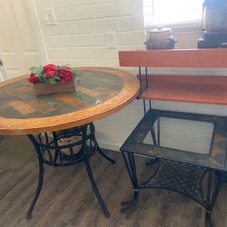 Kitchen table & Mini side table