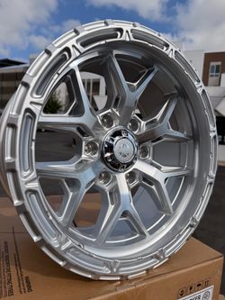 American Outlaw Wheels Available in Silver Machined 17” 6x5.5