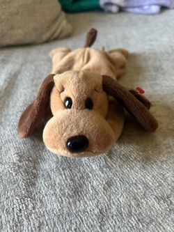 Ty Beanie Babies Bones Dog Plush Beanbag Toy 1993 Vintage