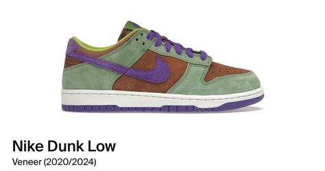 Nike Dunk Low Veneer 2020/2024, Men’s Size 4