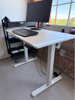 40" Electric Standing Desk - Adjustable Height - Like New