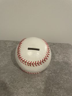 Baseball Piggy Bank