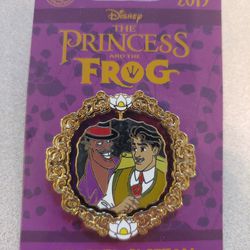 Disney's Pin Princess And The Frog 10th Year LE Anniversary Pin