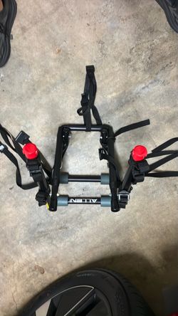 Allen two-bike car rack