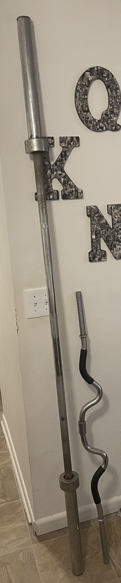 Weight Bench Bars.