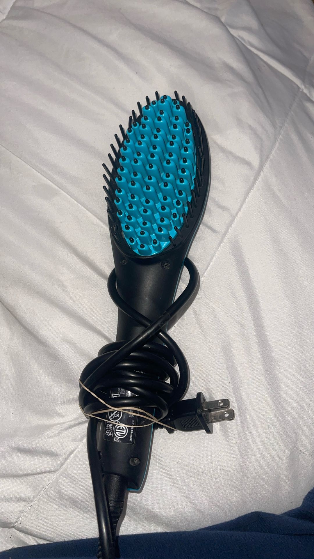 hair straightening brush