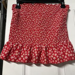 Tube Top Blouse