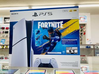 PlayStation 5 slim disc Fortnite skin bundle