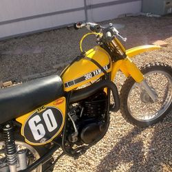 Vintage 1974 Yamaha MX360 Dirt Bike 