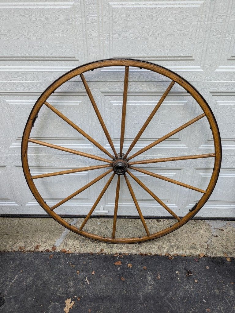 Antique Wagon/Buggy Wheel - A Genuine Artifact