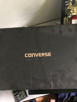 Brand new navy blue converses