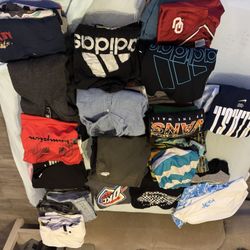 Boys Clothing Lot L-XL Nike, Levi Adidas