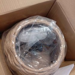 Boho Ceiling Light New In Box 12.6 Inches