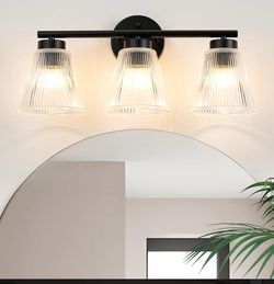3-Light Vanity Wall Light Fixture