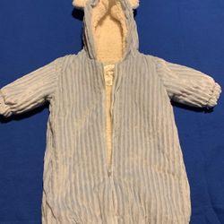 Mon Lapin Hooded Plush Baby Bunting/Blanket Sleep Sack 