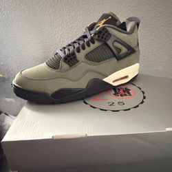 Undefeated x Air Jordan 4 Retro 2025