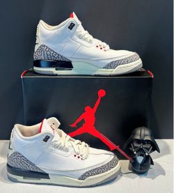 Nike Air Jordan 3 Retro ‘White Cement Reimagined’: GS Youth Size 7Y