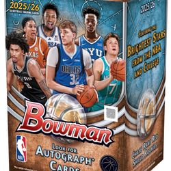 Lot Of 8 Bowman Basketball Blasters 🔥🔥 Sealed Straight From Fanatics 