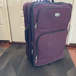 Plum Suitcase