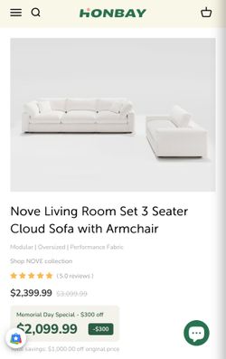 Never used Sofa set!!