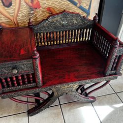 Antique Howdah Elephant  Chair 