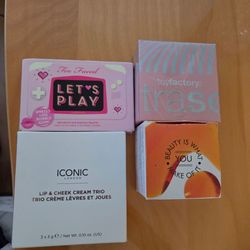 Makeup/Skincare Lot - Iconic London, Volition, Toyfactory, Let’s Play