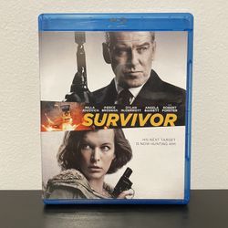Survivor Blu-Ray Movie Pierce Brosnan Milla Jovovich 2014