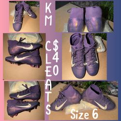 Nike Mercurial Soccer Cleats Size 6
