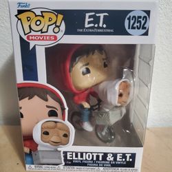 Elliott And E.T Funko Pop