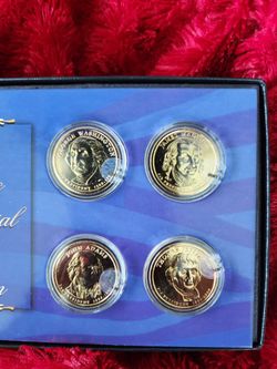 Gold Plated President Coin