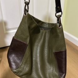Cristina Shoulder Leather Tote Bag (Made In Italy)
