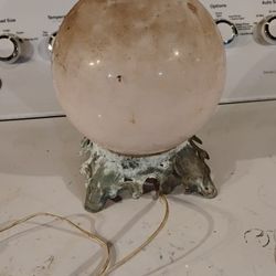 MCM Vintage Globe Lamp 