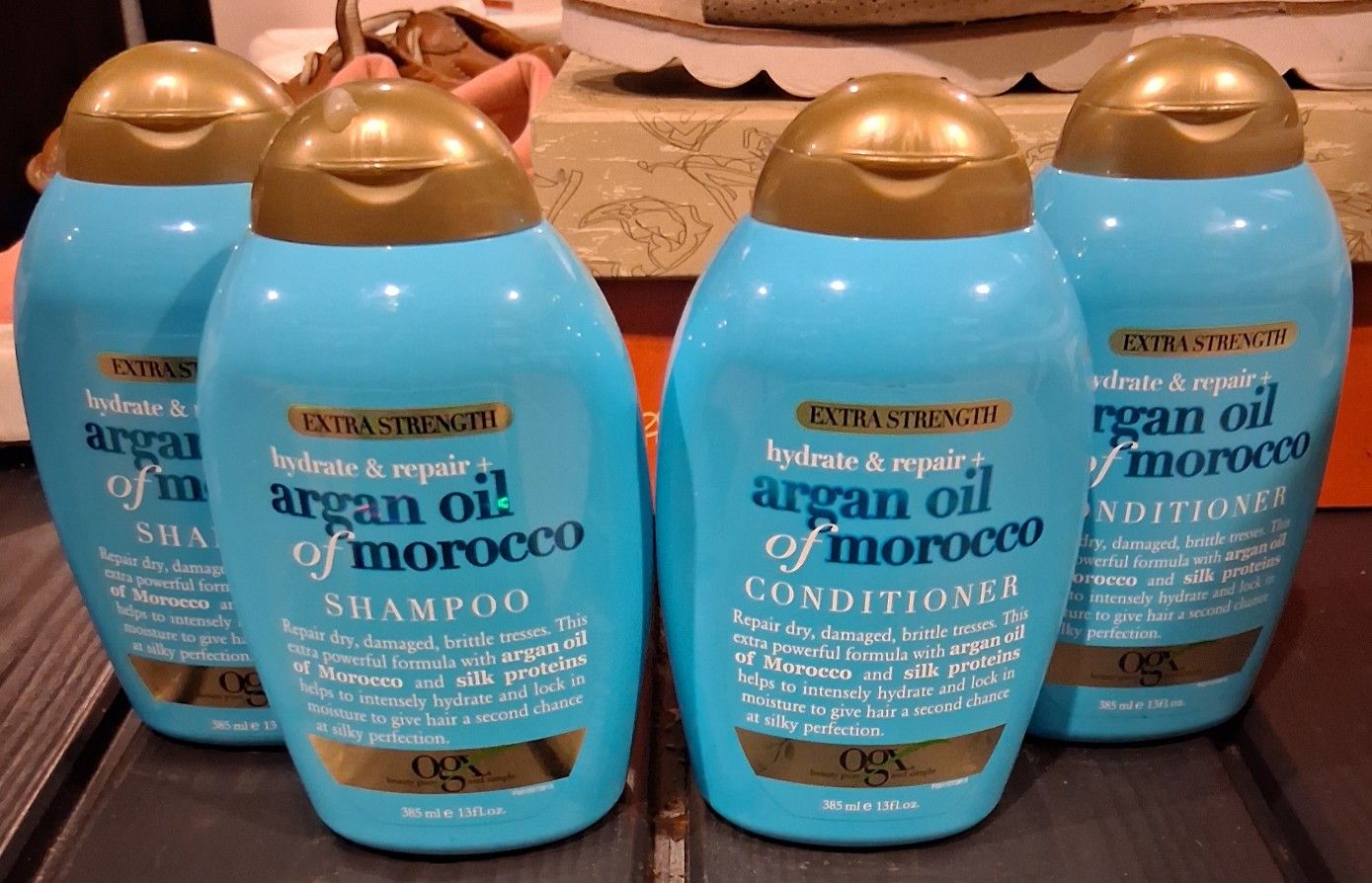 OGX Argan Oil Of Morocco Shampoo & Conditioner (4 For $16)